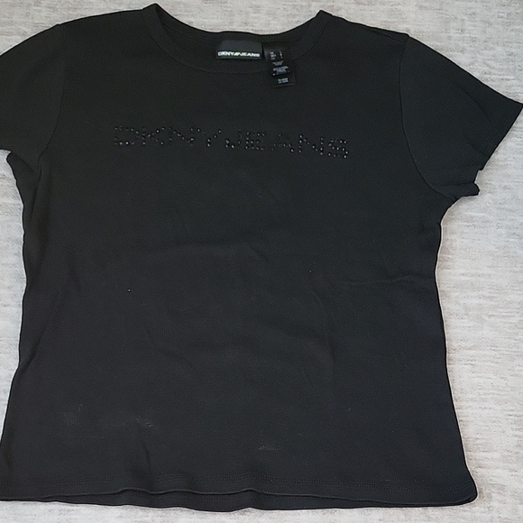 Dkny Tops - DKNY Jeans Black T-Shirt